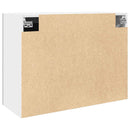 vidaXL függő üvegszekrény betonszürke 80x31x60 cm