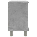 vidaXL betonszürke szerelt fa fürdőszobaszekrény 60 x 32 x 53,5 cm