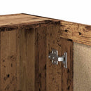 vidaXL antik fa színű szerelt fa könyvszekrény 82,5 x 30,5 x 80 cm