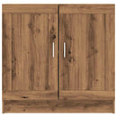 vidaXL kézműves tölgy színű szerelt fa könyvszekrény 82,5x30,5x80 cm