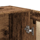 vidaXL antik fa színű szerelt fa könyvszekrény 82,5 x 30,5 x 115 cm