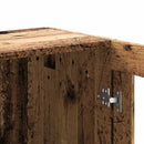 vidaXL antik fa színű szerelt fa könyvszekrény 82,5 x 30,5 x 80 cm