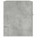 vidaXL betonszürke szerelt fa fürdőszobai mosdószekrény 41x38,5x46 cm