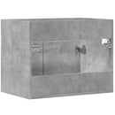 vidaXL betonszürke szerelt fa mosdószekrény 60 x 38,5 x 46 cm