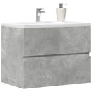vidaXL betonszürke szerelt fa fürdőszobaszekrény 60 x 38,5 x 45 cm