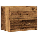 vidaXL antik fa színű szerelt fa fürdőszobaszekrény 60 x 38,5 x 45 cm