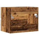 vidaXL antik fa színű szerelt fa fürdőszobaszekrény 60 x 38,5 x 45 cm