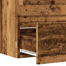 vidaXL antik fa színű szerelt fa fürdőszobaszekrény 60 x 38,5 x 45 cm
