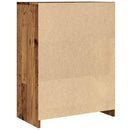 vidaXL antik fa színű szerelt fa mosdószekrény 60 x 33 x 80 cm