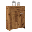 vidaXL antik fa színű szerelt fa mosdószekrény 60 x 33 x 80 cm