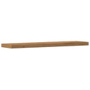vidaXL 4 db kézműves tölgy színű szerelt fa fali polc 40 x 10 x 1,5 cm