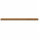 vidaXL 4 db kézműves tölgy színű szerelt fa fali polc 40 x 10 x 1,5 cm