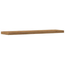 vidaXL 4 db kézműves tölgy színű szerelt fa fali polc 40 x 10 x 1,5 cm