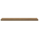 vidaXL 4 db kézműves tölgy színű szerelt fa fali polc 40 x 20 x 1,5 cm