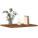 vidaXL 4 db antik fa színű szerelt fa könyvespolc 40 x 30 x 1,5 cm