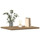 vidaXL 4 db kézműves tölgy színű szerelt fa könyvespolc 40x30x1,5 cm