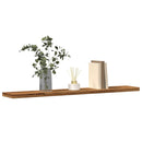 vidaXL 4 db antik fa színű szerelt fa könyvespolc 60 x 10 x 1,5 cm