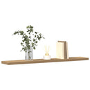 vidaXL 4 db kézműves tölgy színű szerelt fa fali polc 60 x 20 x 1,5 cm