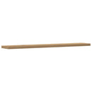 vidaXL 4 db kézműves tölgy színű szerelt fa fali polc 60 x 20 x 1,5 cm