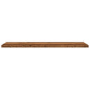 vidaXL 4 db antik fa színű szerelt fa fali polc 60 x 30 x 1,5 cm