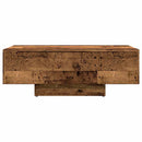 vidaXL antik fa színű szerelt fa dohányzóasztal 85 x 55 x 31 cm