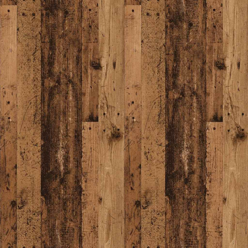 vidaXL éjjeliszekrények 2 db Régi fa 40x30x50 cm Gépesített fa