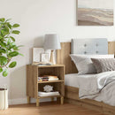 vidaXL éjjeliszekrény Artisan tölgy Gépi úton előállított fa
