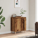 vidaXL komód Régi fa 60x35x70 cm Gépelt fa