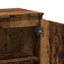 vidaXL komód Régi fa 60x35x70 cm Gépelt fa