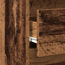 vidaXL 2 db antik fa színű szerelt fa éjjeliszekrény 40x35x62,5 cm