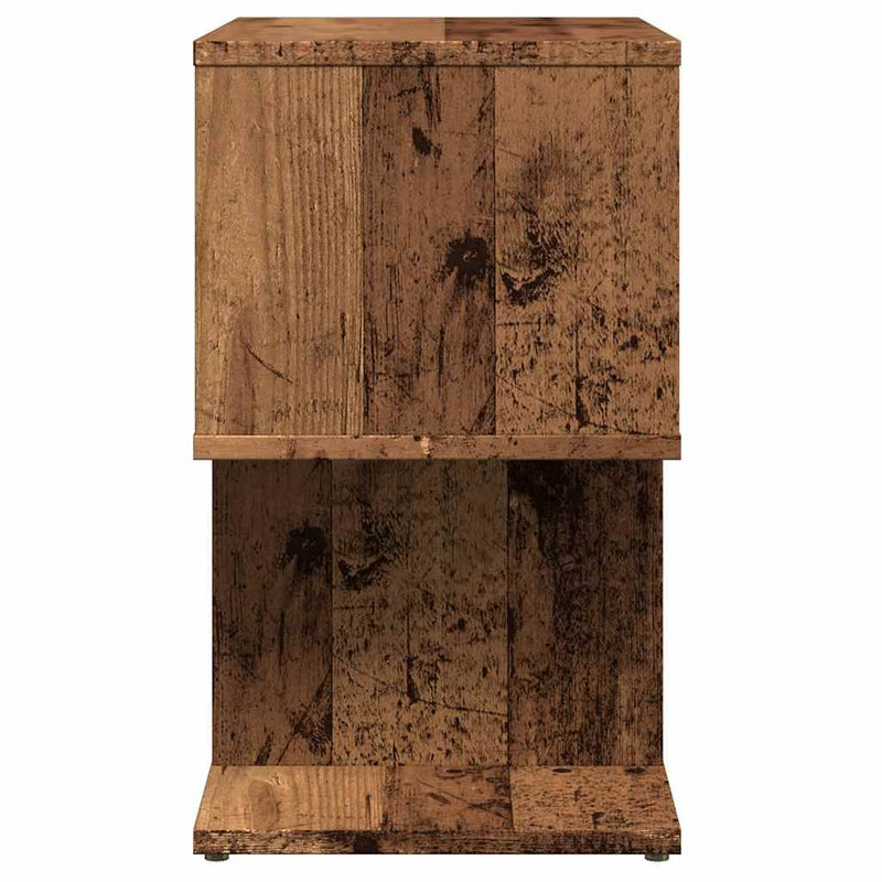vidaXL éjjeliszekrény régi fa 50x30x51,5 cm Gépi fa