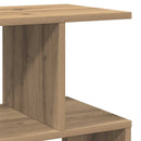 vidaXL 2 db kézműves tölgyszínű szerelt fa éjjeliszekrény 50x30x51,5cm
