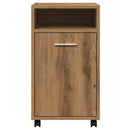 vidaXL szekrény kerekekkel Artisan tölgy Gépi úton előállított fa