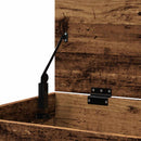 vidaXL antik fa színű szerelt fa tárolóláda 84 x 42 x 46 cm