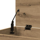 vidaXL kézműves tölgy színű szerelt fa tárolóláda 84 x 42 x 46 cm