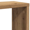vidaXL 4 db kézműves tölgyszínű szerelt fa fali kockapolc 30x15x30 cm