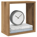 vidaXL 6 db kézműves tölgyszínű szerelt fa fali kockapolc 30x15x30 cm