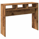 vidaXL Konzolasztal régi fa 105x30x80 cm műszaki fa