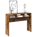 vidaXL Konzolasztal régi fa 105x30x80 cm műszaki fa