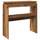 vidaXL szürke sonoma szerelt fa tálalóasztal 80 x 30 x 80 cm