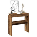 vidaXL szürke sonoma szerelt fa tálalóasztal 80 x 30 x 80 cm