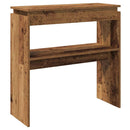vidaXL szürke sonoma szerelt fa tálalóasztal 80 x 30 x 80 cm