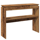 vidaXL szürke sonoma szerelt fa tálalóasztal 102x30x80 cm