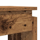vidaXL szürke sonoma szerelt fa tálalóasztal 102x30x80 cm