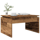 vidaXL antik fa színű szerelt fa dohányzóasztal 68 x 50 x 38 cm