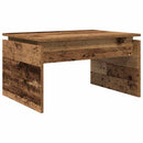 vidaXL antik fa színű szerelt fa dohányzóasztal 68 x 50 x 38 cm