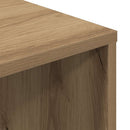 vidaXL kézműves tölgy színű szerelt fa íróasztal 102,5 x 35 x 75 cm