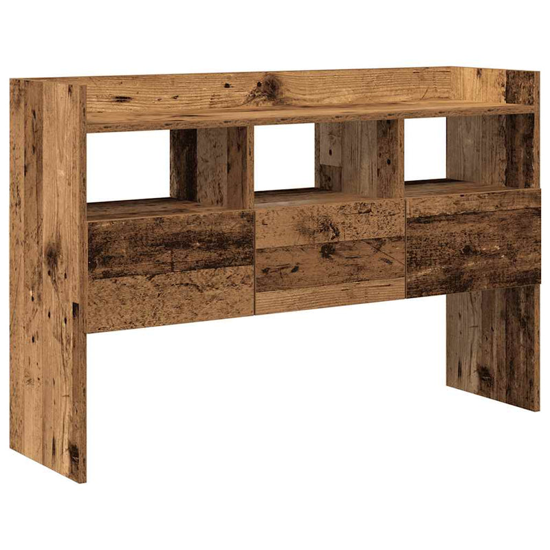 vidaXL komód Régi fa 105x30x70 cm Gépelt fa