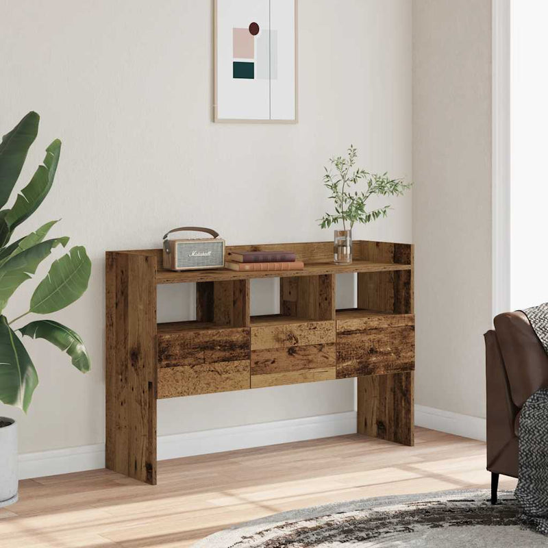 vidaXL komód Régi fa 105x30x70 cm Gépelt fa