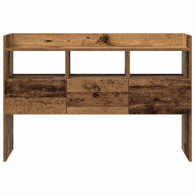 vidaXL komód Régi fa 105x30x70 cm Gépelt fa